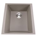 Nantucket Sinks 16.125" W x 17" L x 8.25" H, Granite Composite PR1716-TR